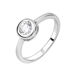 кольцо КЛ-5504М Серебро 